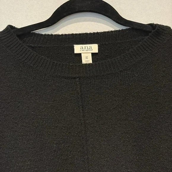a.n.a / Ana - Women's Tunic Sweater.  Size XS. Black. - Picture 3 of 10